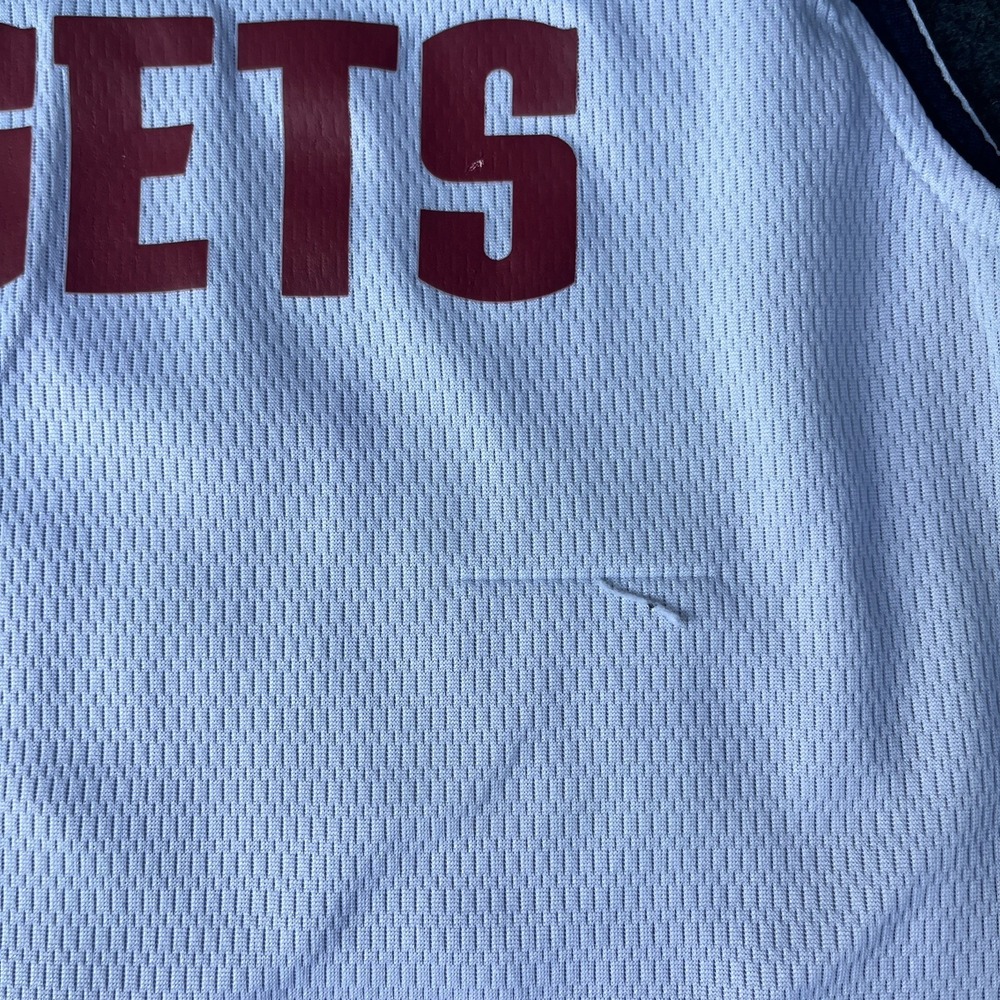 Youth NBA Alleson Athletic Denver Nuggets #2 Navy Reversible Mesh Jersey Size M - Picture 6 of 10